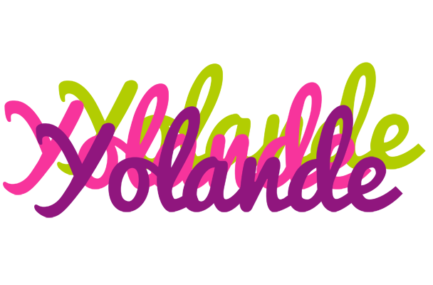 Yolande flowers logo
