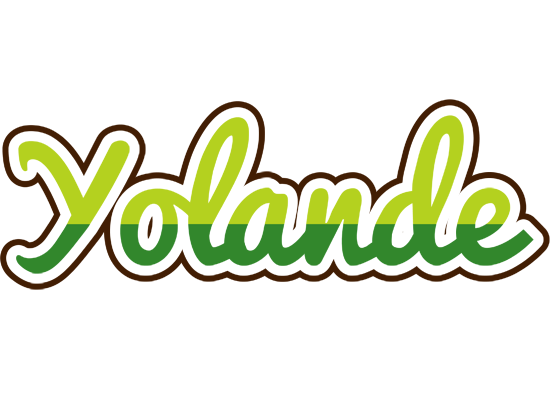 Yolande golfing logo