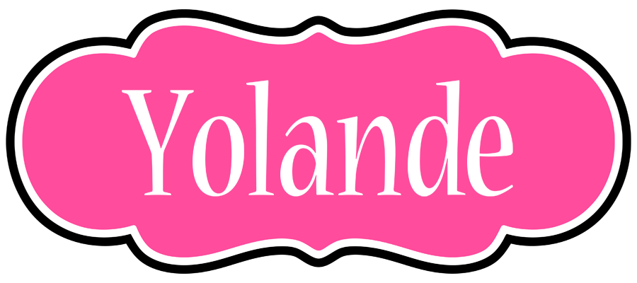 Yolande invitation logo