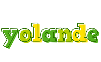 Yolande juice logo