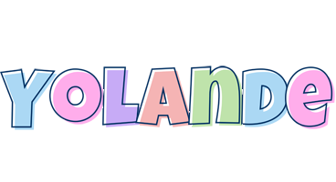 Yolande pastel logo