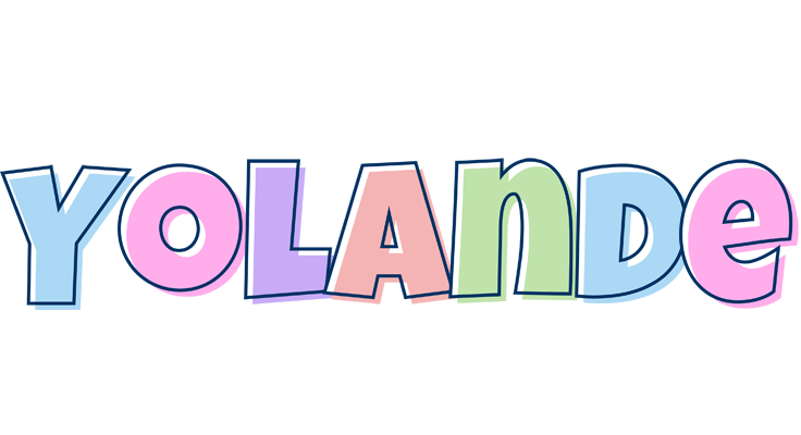 Yolande pastel logo
