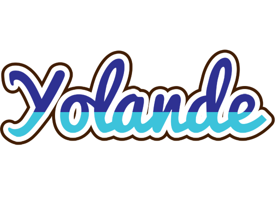 Yolande raining logo