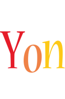Yon birthday logo