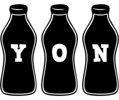 Yon bottle logo