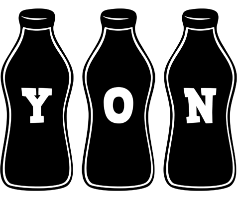 Yon bottle logo