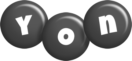 Yon candy-black logo