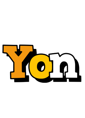 Yon cartoon logo