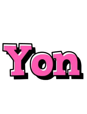 Yon girlish logo