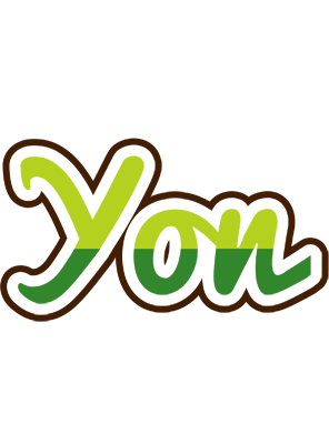 Yon golfing logo