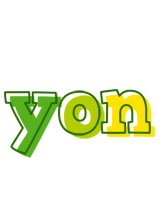Yon juice logo