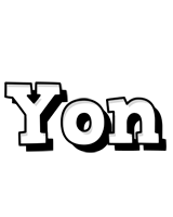 Yon snowing logo