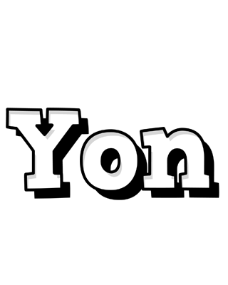 Yon snowing logo