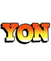 Yon sunset logo