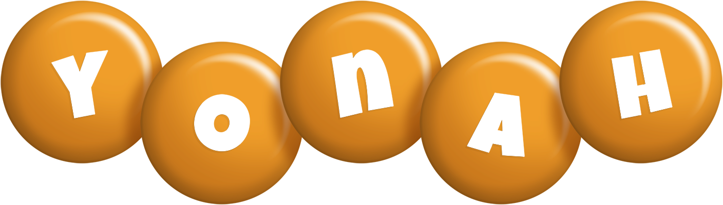 Yonah candy-orange logo