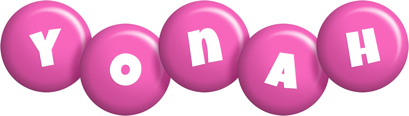 Yonah candy-pink logo