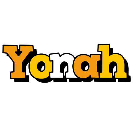 Yonah cartoon logo