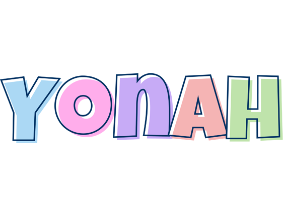 Yonah pastel logo
