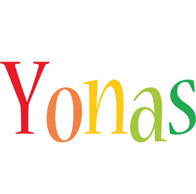Yonas birthday logo