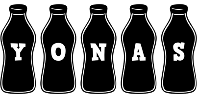 Yonas bottle logo