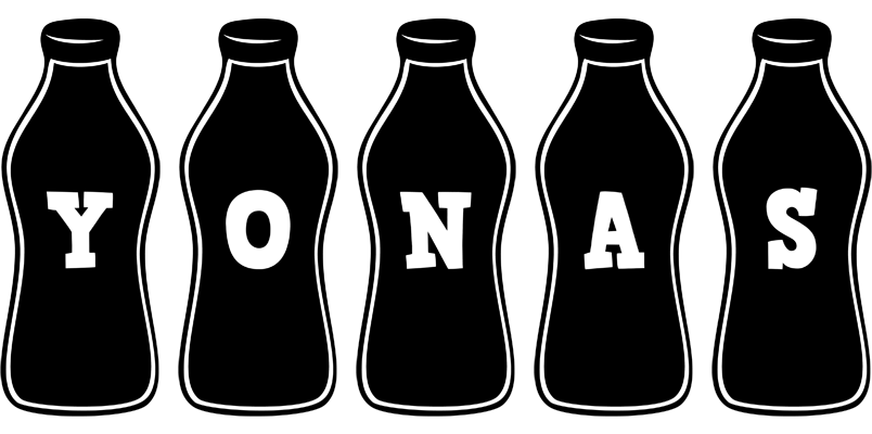 Yonas bottle logo