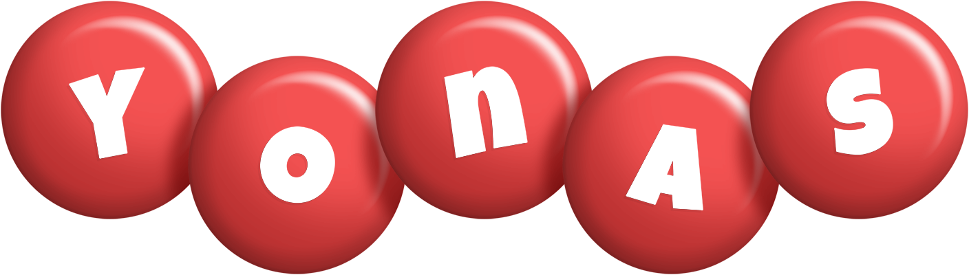 Yonas candy-red logo