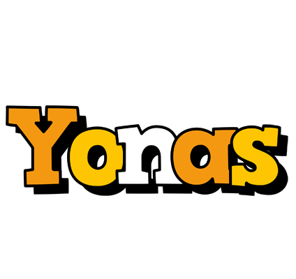 Yonas cartoon logo