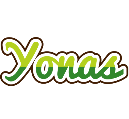 Yonas golfing logo