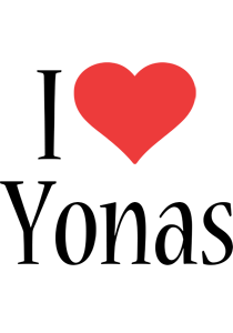 Yonas i-love logo