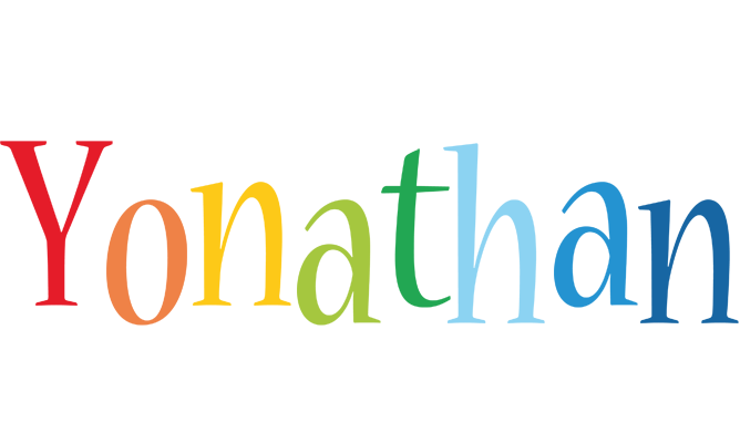 Yonathan birthday logo