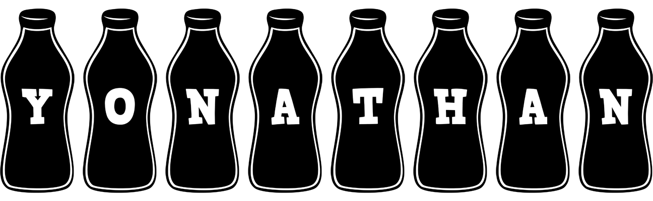 Yonathan bottle logo