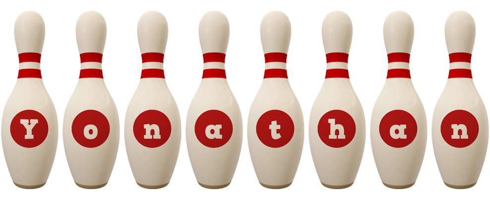 Yonathan bowling-pin logo