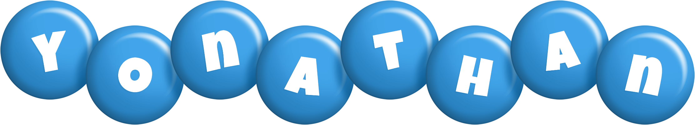Yonathan candy-blue logo