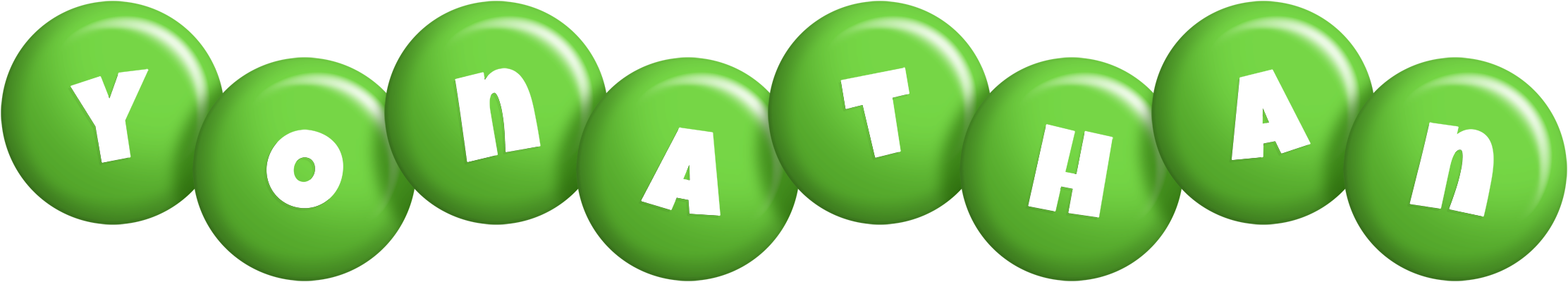 Yonathan candy-green logo