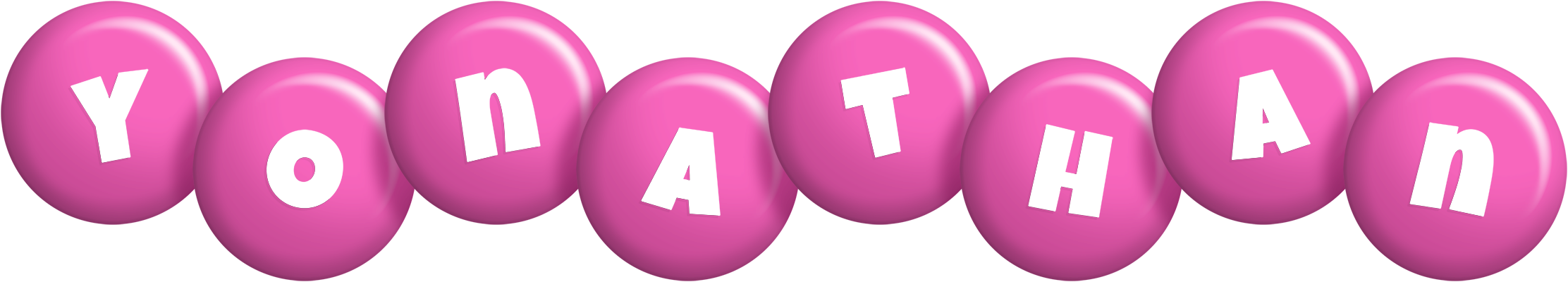 Yonathan candy-pink logo