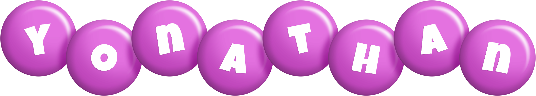 Yonathan candy-purple logo