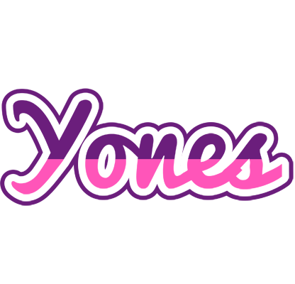 Yones cheerful logo