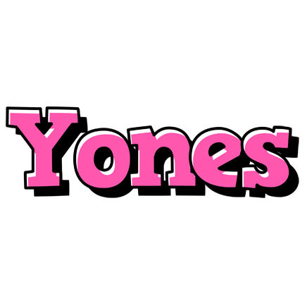 Yones girlish logo