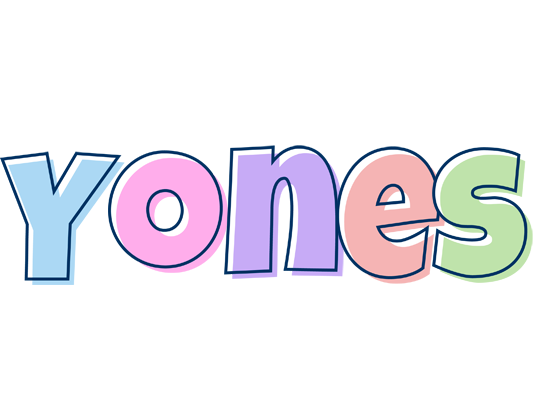 Yones pastel logo