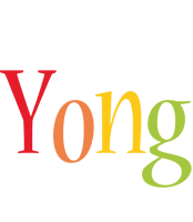 Yong birthday logo