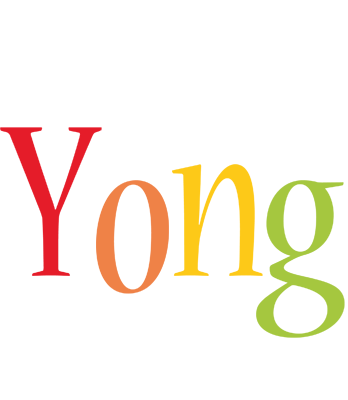 Yong birthday logo