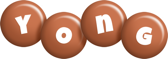 Yong candy-brown logo