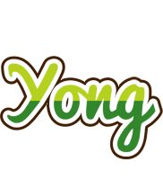 Yong golfing logo