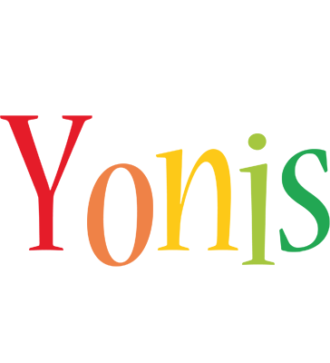 Yonis birthday logo