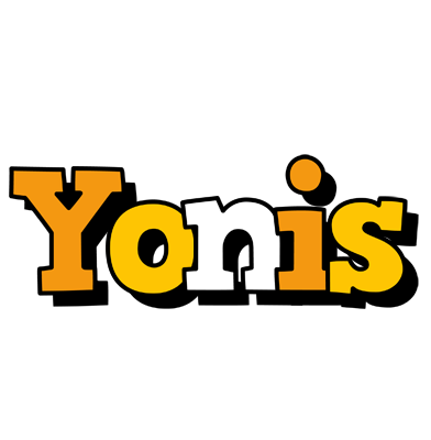 Yonis cartoon logo
