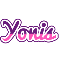 Yonis cheerful logo