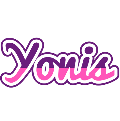 Yonis cheerful logo