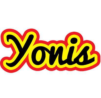 Yonis flaming logo