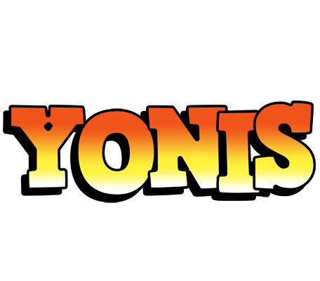Yonis sunset logo