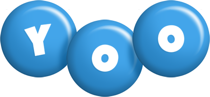 Yoo candy-blue logo
